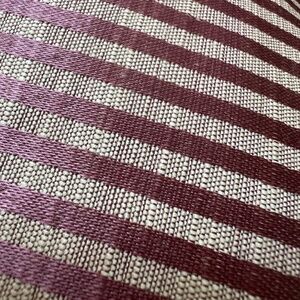 Girls room Home Interior/ Upholstery Pink Tan Striped Fabric Jacquard Cushion